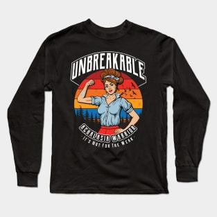 Unbreakable Achalasia Warrior Long Sleeve T-Shirt